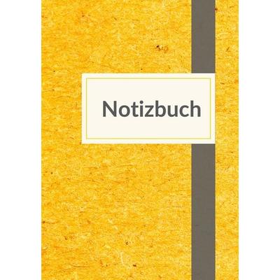 Notizbuch A5 blanko - 100 Seiten 90g/m² - Soft Cover Gelb, Taschenbuch von Notizbuch A5,Notebook A5, Liwi Literatur- Und Wissenschaftsverlag,