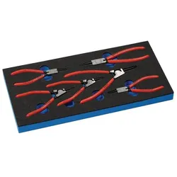Knipex, Zange, Werkzeugmodul 6-teilig 1/3-Modul Innen/Aussenringe J0-2/A0-2 (385 mm)