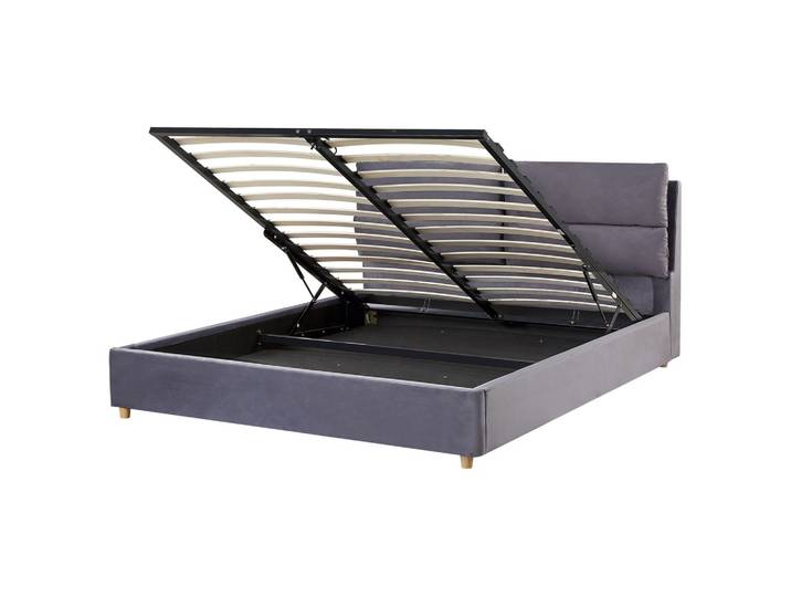 POLSTERBETT 160/200cm Grau Batilly