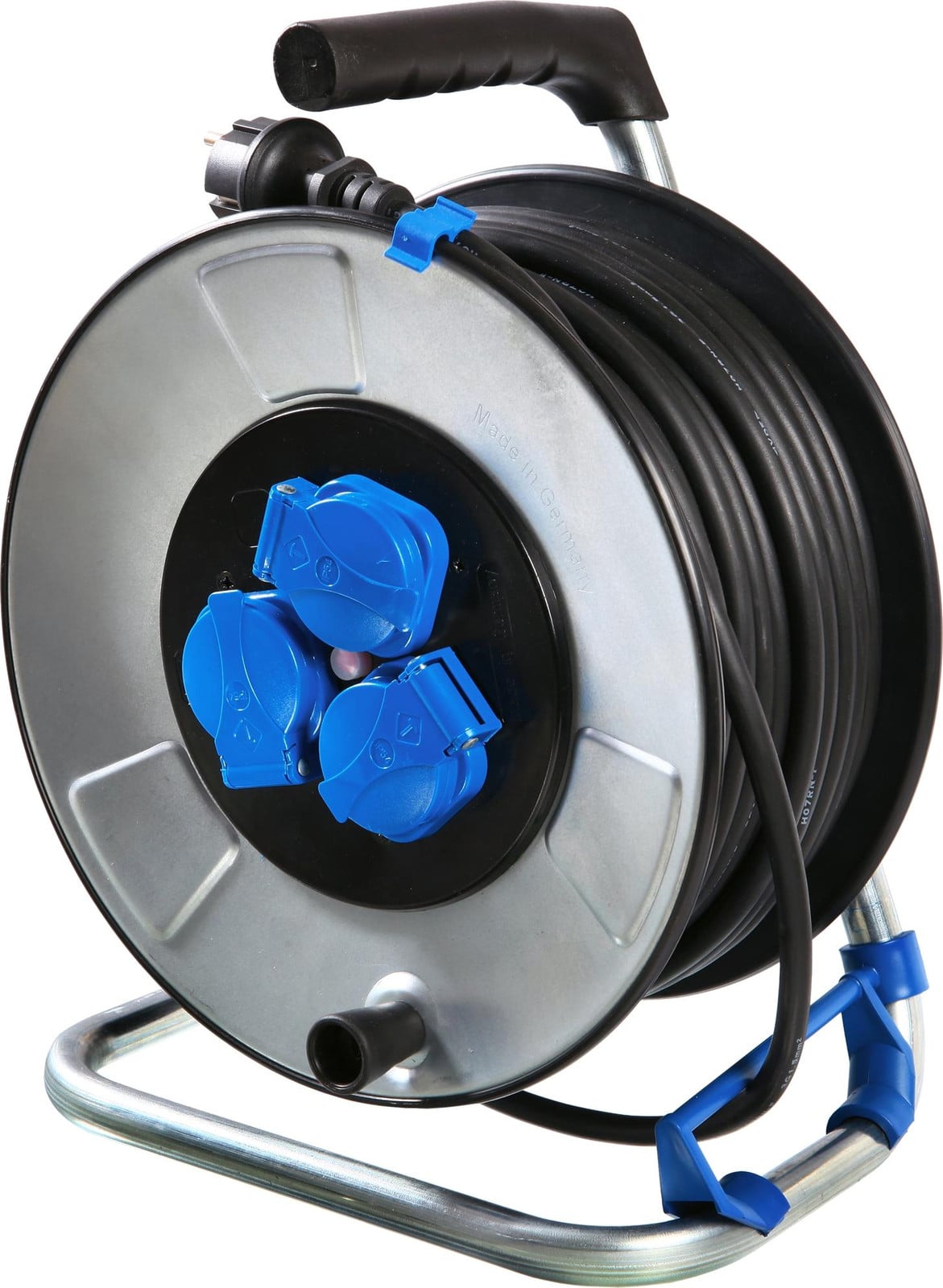 as-Schwabe metalen kabeltrommel H07RN-F3G2,5 met 33 meter kabel