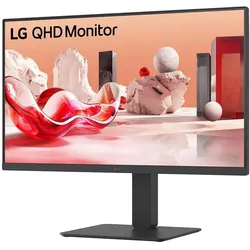 LG 27" 27BA54QB-B QHD DP HDMI IPS 16:9 HDR10 (2560 x 1440 Pixel, 27"), Monitor, Schwarz