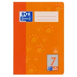 Heft, A5, 16 Blatt, Lin.7, kariert