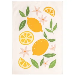 Magma Geschirrtuch Fruits 'Zitrone' 50 x 70 cm Gelb