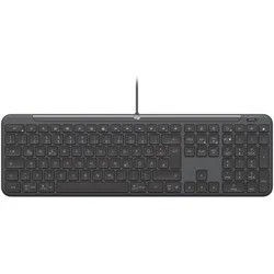 LOGITECH K620 Signature Slim Wired for Business, Graphite, USB, DE