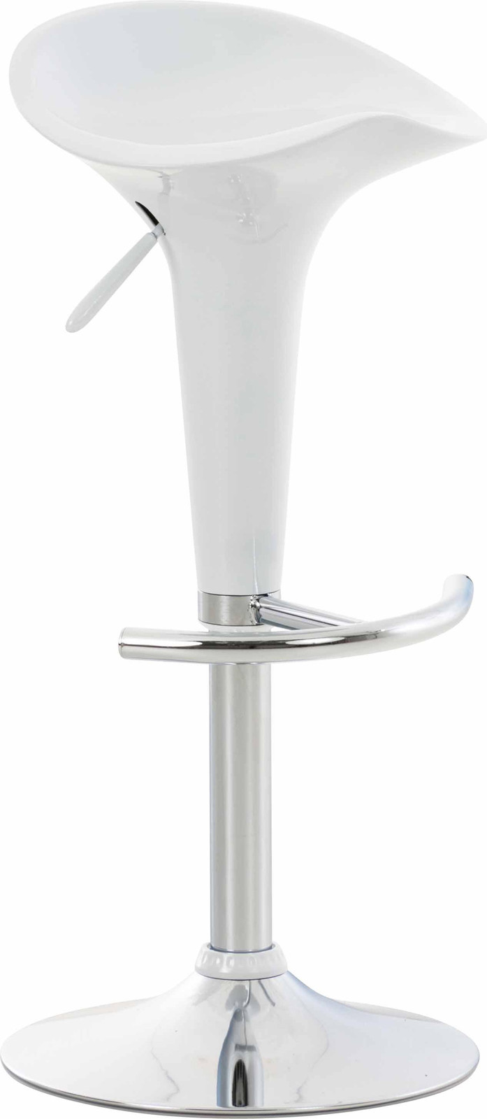 CLP Shine barkruk - Wit (plastic)