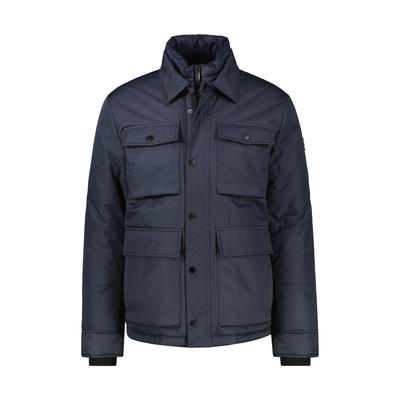 Outdoorjacke LERROS "Maskuline 2in1 Jacke mit herausnehmbarer Weste", Herren, Gr. XL, blau (blau night), 100% Polyester, Jacken Outdoorjacke