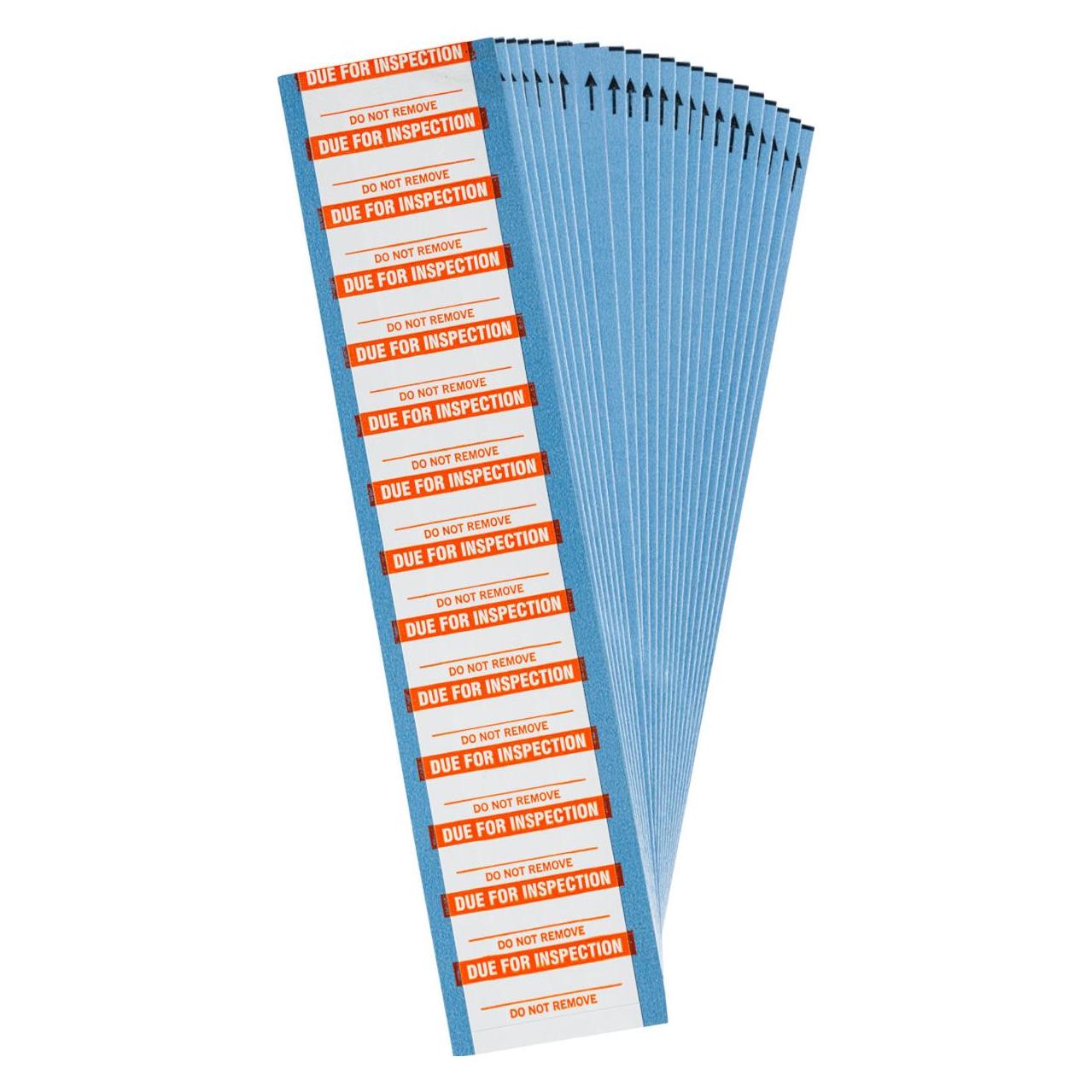 Brady WO-20-PK, B-500, BESCHRIFTBARE Etiketten, Vinylgewebe, Orange auf weiss, 38.10 x 15.90 mm, Be (WO-20-PK)