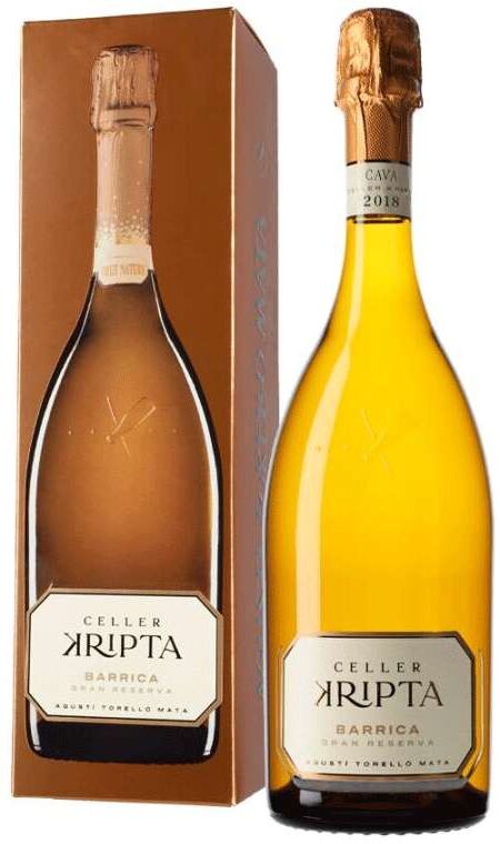 Celler Kripta Barrica Gran Reserva 2019 - Vino español de Agusti Torello Mata, 14,50% vol.