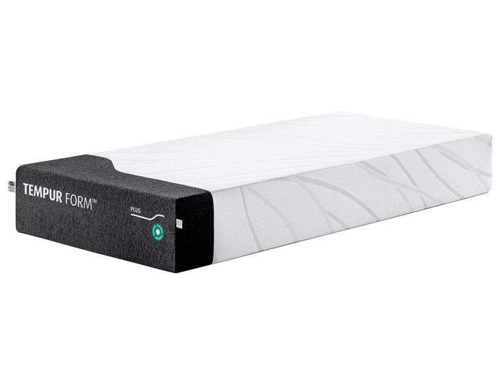 Tempur Viscomatratze 80x210 medium FORM PLUS MEDIUM, grau, Stoff