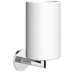 Gessi Ingranaggio, Becherhalter zur Wandmontage, mit festem Becher weiß matt, 63807713, Farbe: Messing Antik