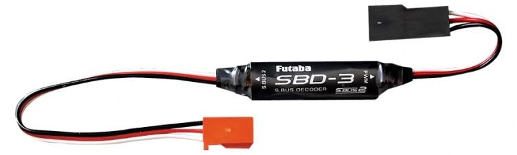 Futaba SBD-3 S.BUS/S.BUS2 decoder