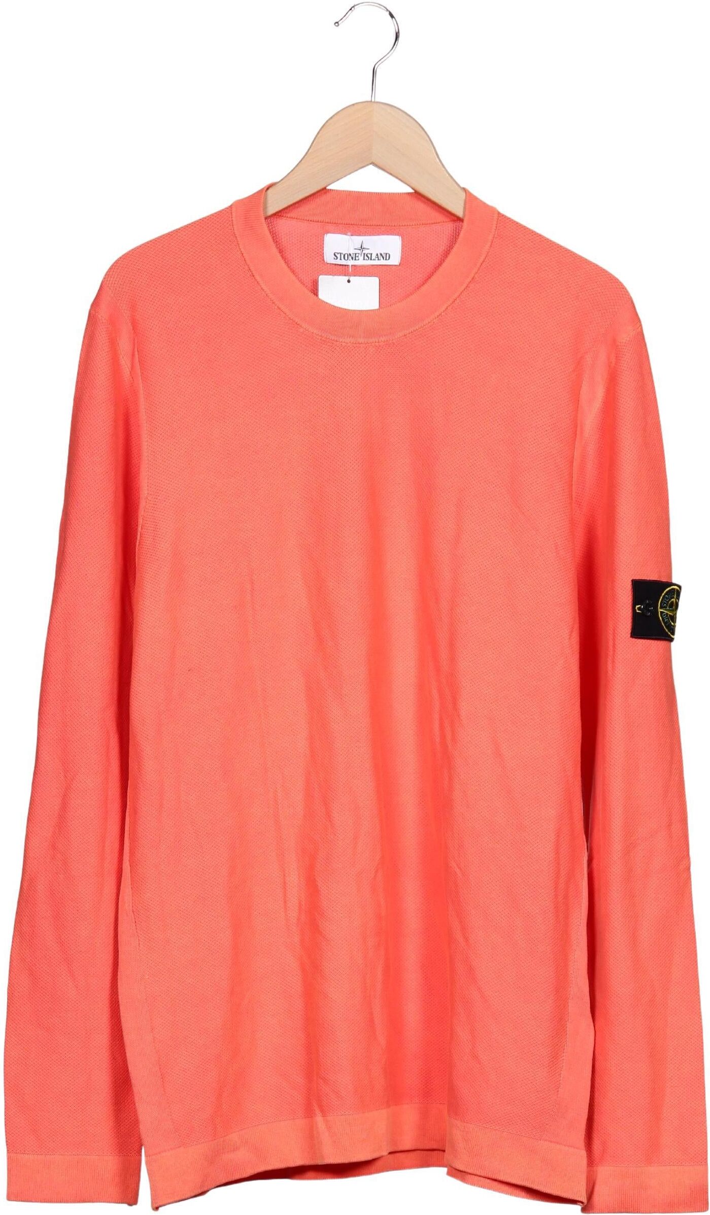Stone Island Herren Pullover, Orange, Gr. Xxl, Baumwolle - Second Hand