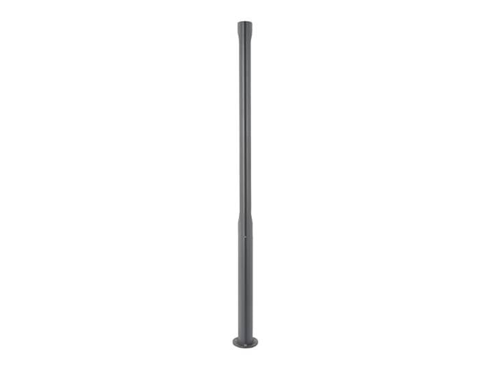 Lucande LED Lampadaire extérieur Dovino (Moderne) en Noir Aluminium (1 lampe\,à)\, Candélabre luminaire d’extérieur