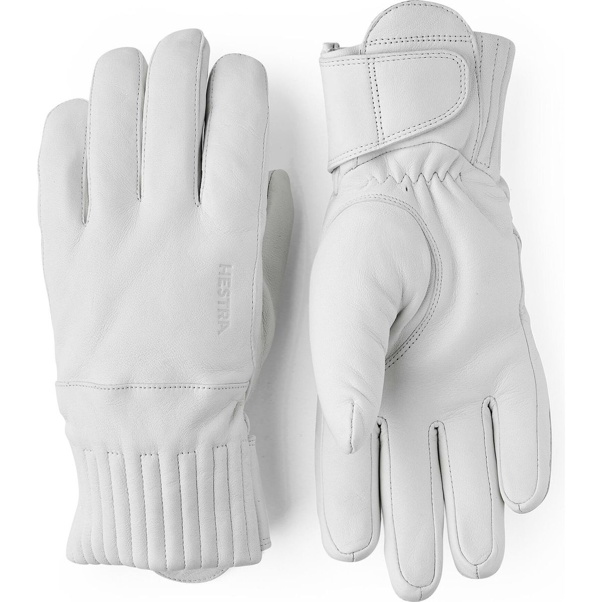 Hestra Idre Wool - 5 Finger white (000) 7 3002770-000-7
