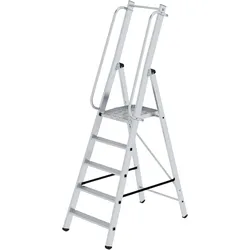 Günzburger, Leiter + Gerüst, ML Plattformleiter 5 Stufen (Plattformleiter, 42.50 cm)