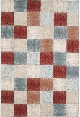 Domani Basics Distressed Colorblock Rug