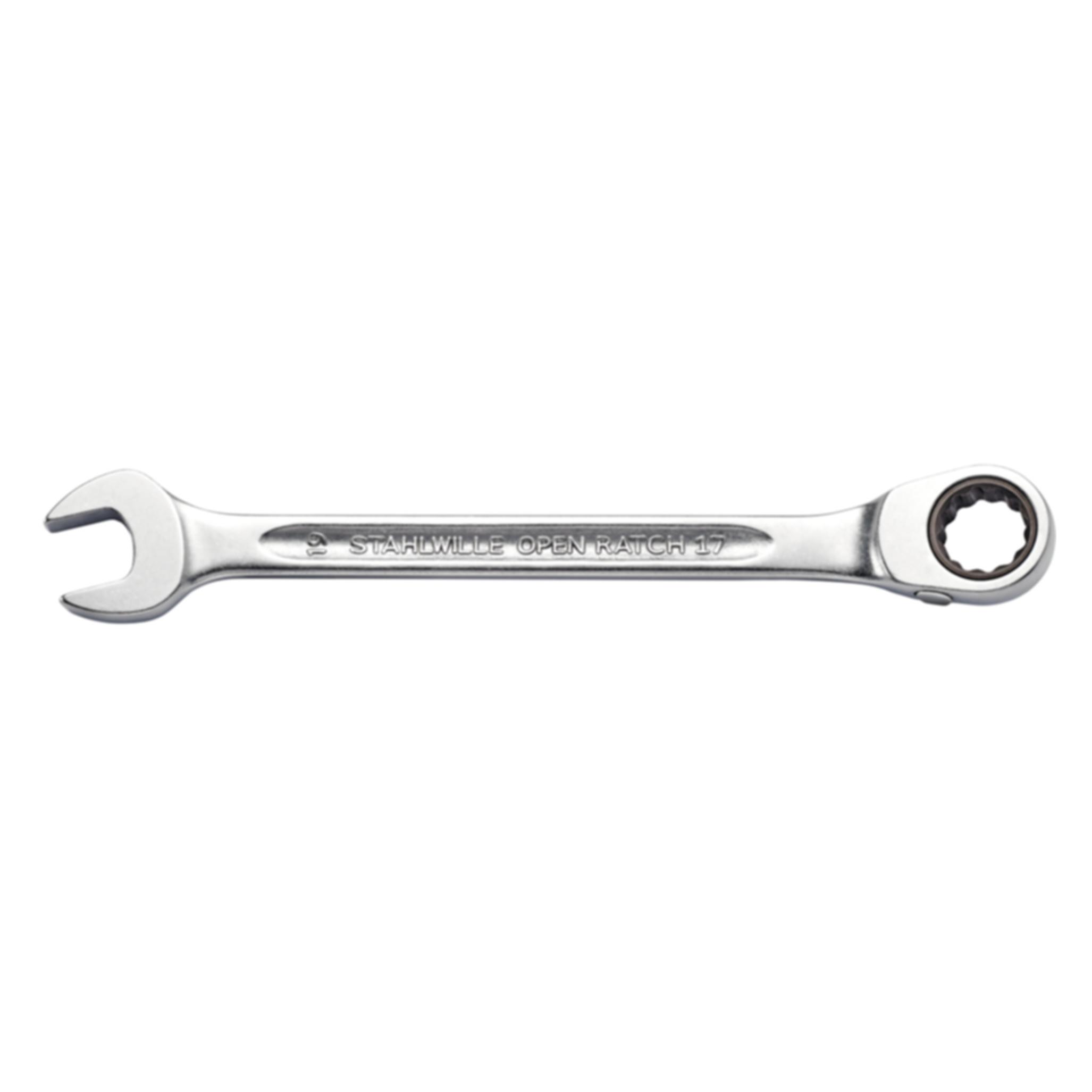 Stahlwille Ringmaul-Ratschenschlüssel (17 mm) (41171717 4018754239221)