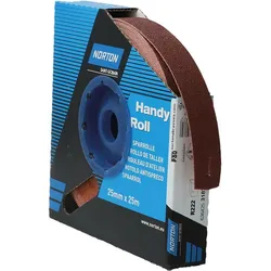 Norton, Schleifmittel, Sparrolle R222 25mmx25m P80