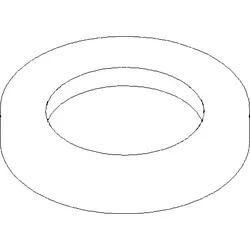 Dornbracht Ring 60x10 platin matt 092810055-06 D 38,2 x 10 mm Platin gebürstet