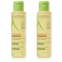 A-Derma, Duschmittel, Exomega Duschöl Trockene Haut 2x500ml (500 ml)