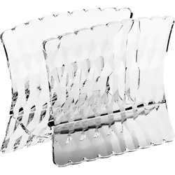 Vanity Serviettenhalter transparent