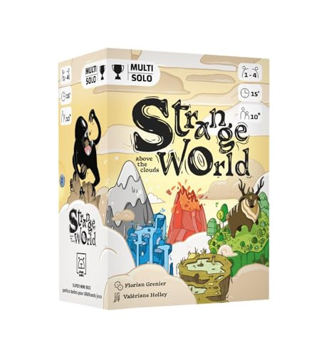 Strange World Above The Clouds tactisch kaartspel van Blackrock Games voor 1 tot 4 spelers