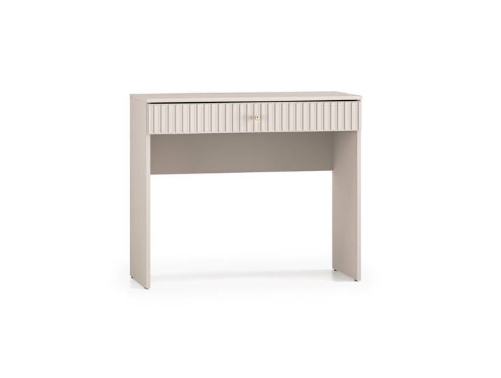 Console coiffeuse 1 tiroir Nova Cachemire