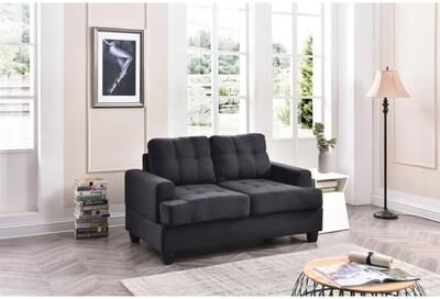 Glory Furniture Sandridge Microsuede Loveseat