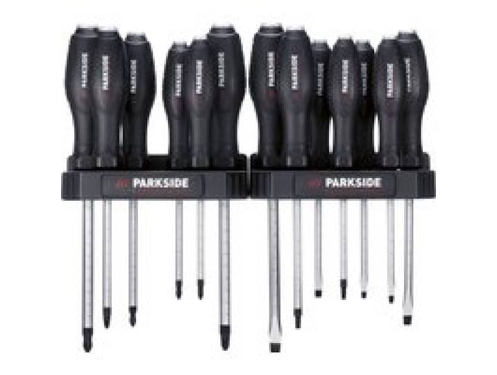 PARKSIDE PERFORMANCE® Set de tournevis-burins, 13 pièces