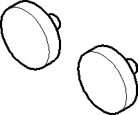 Dornbracht Spiegelschraube D12 mm 90303052000-00 chrom