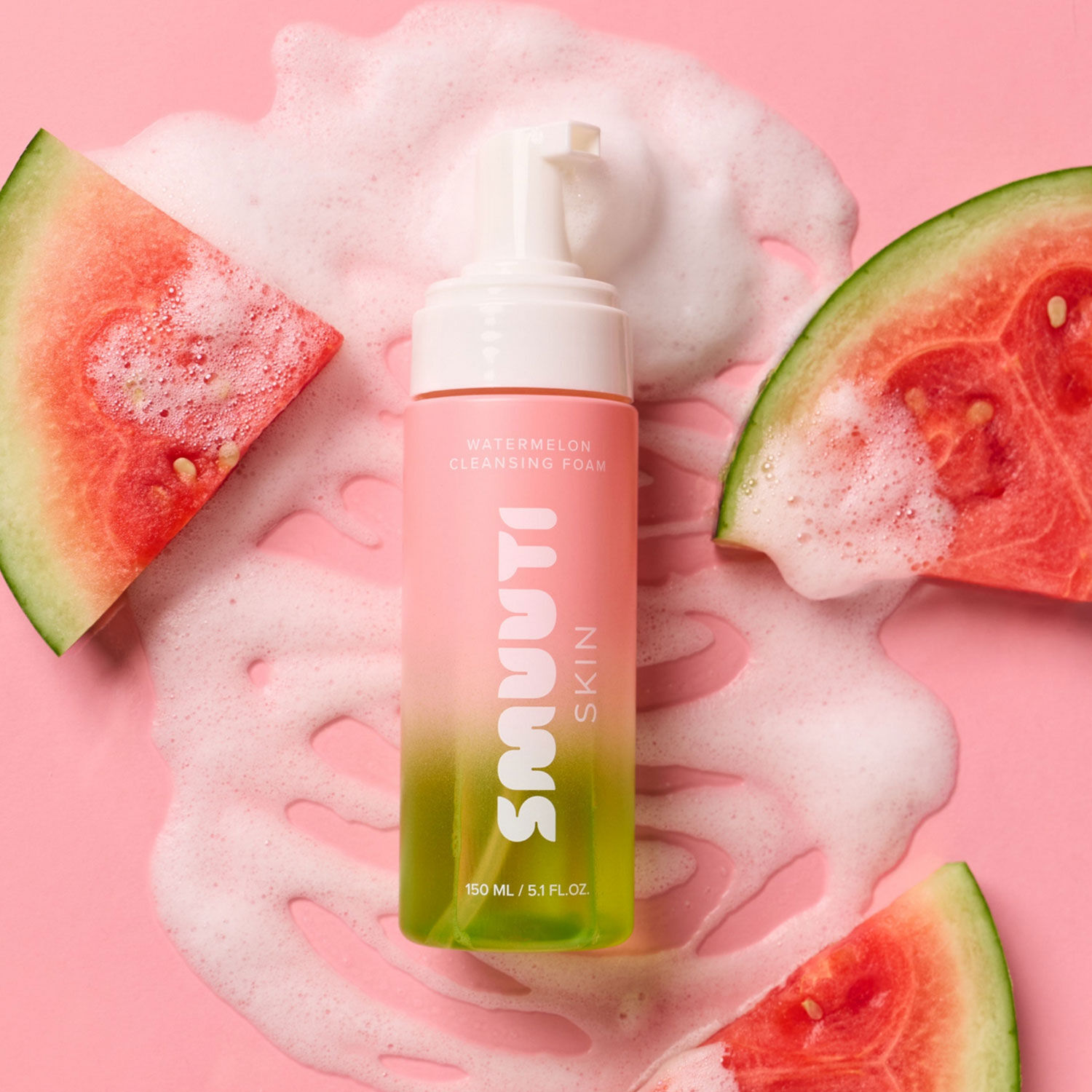 SMUUTI SKIN Watermelon Cleansing Foam 150ml