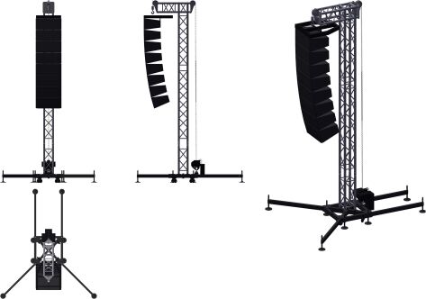 Global Truss F34 Smart PA Tower (GT-F34SPA)