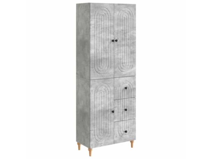 PUGYNBK 2-teiliges Schrank-Set aus technischem Holz Modulare LED-Lichter für Außenbereich, Terrasse, Wintergarten, robust und vielseitig