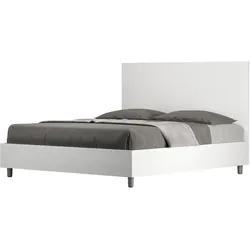 Doppelbett mit Stauraum, Doppellift, 160x190 cm, Weißer Köder, Egos