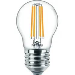 Philips LED Tropfenlampe "CorePro LEDLuster" E27 6,5W 827 Klar 60W Ersatz