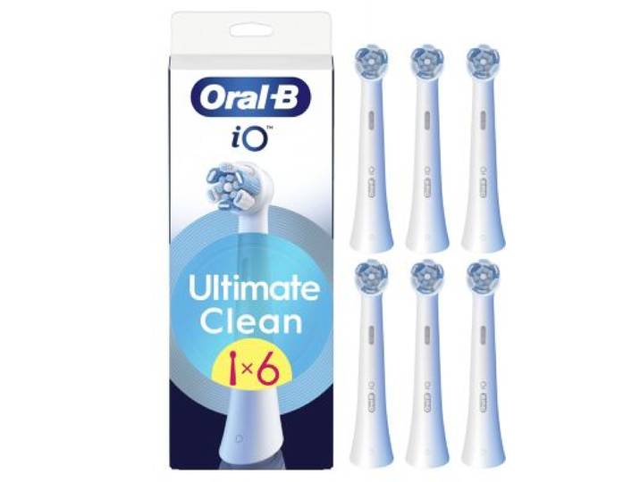 Oral-B - Brossette Dentaire Io Ultimate Clean Blanc X6