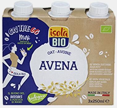 PACK BEBIDA DE AVEIA BIO ISOLA 3x250ml