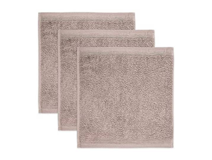 möve Superwuschel Seiftuch 30 x 30 cm aus 100% Baumwolle, cashmere 3er Set