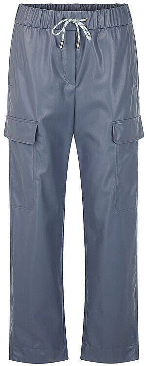 Marc CAIN Cargohose in Lederoptik WUXI  dunkelblau   36 36