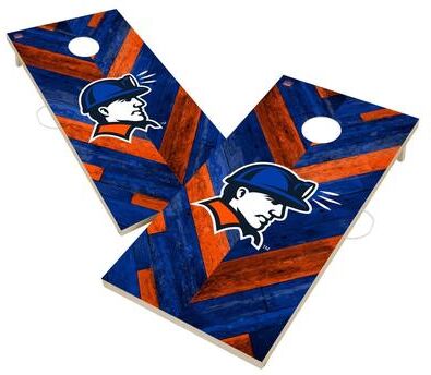 Skip's Garage Wisconsin Platteville Pioneers Cornhole Board Set