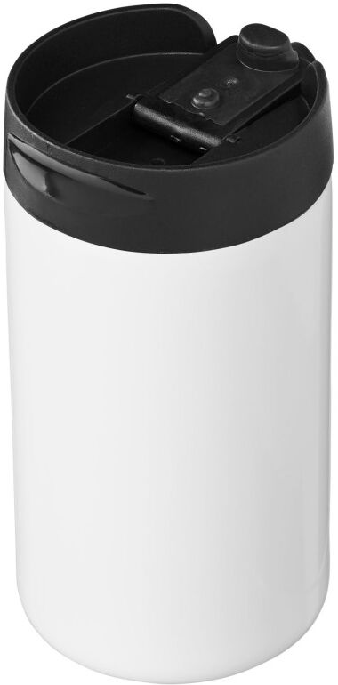 Gobelet isotherme personnalisé 250 ml recyclé Mojave blanc