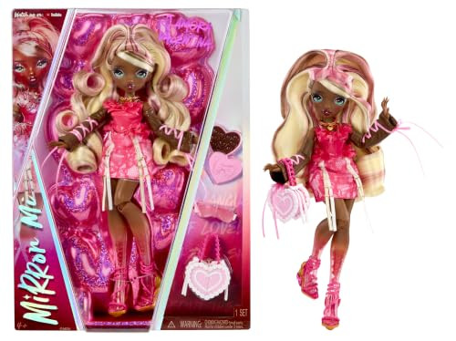 MGA Entertainment Mirror Mi Amora Valentina Fashionpop - Roze - Emotie Love met 15 beweegbare gewrichten
