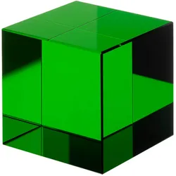 Tecnolumen Cubelight Ersatzglaswürfel, grün