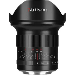 7artisans Festbrennweite 15mm F/4 – Sony E-Mount (Sony E, Vollformat), Objektiv, Schwarz