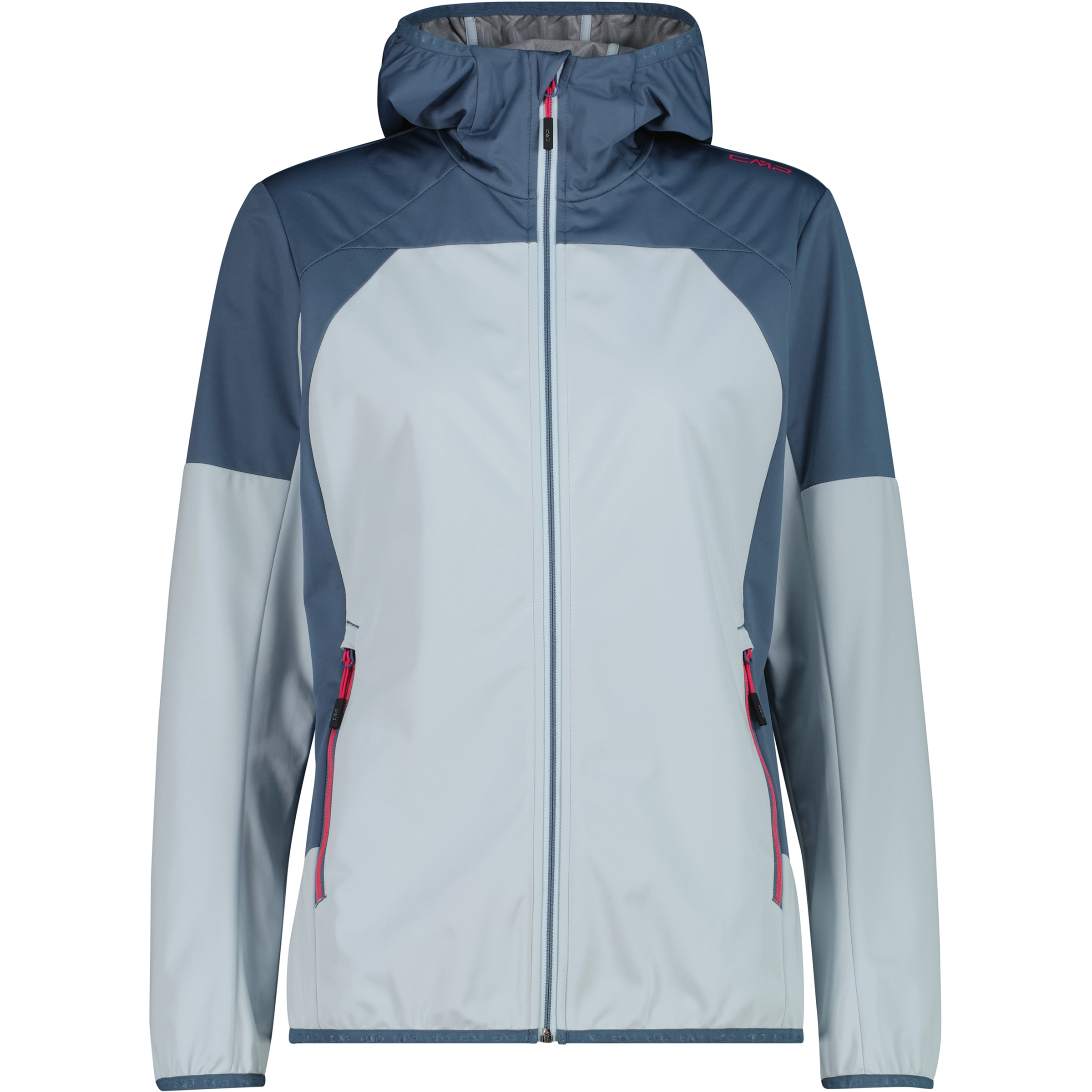 CMP Damen Softshelljacke blau Größe XXS Trekking Windabweisend Wasserabweisend