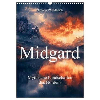 Midgard - Mythische Landschaften des Nordens (Wandkalender 2027 DIN A3 hoch), CALVENDO Monatskalender