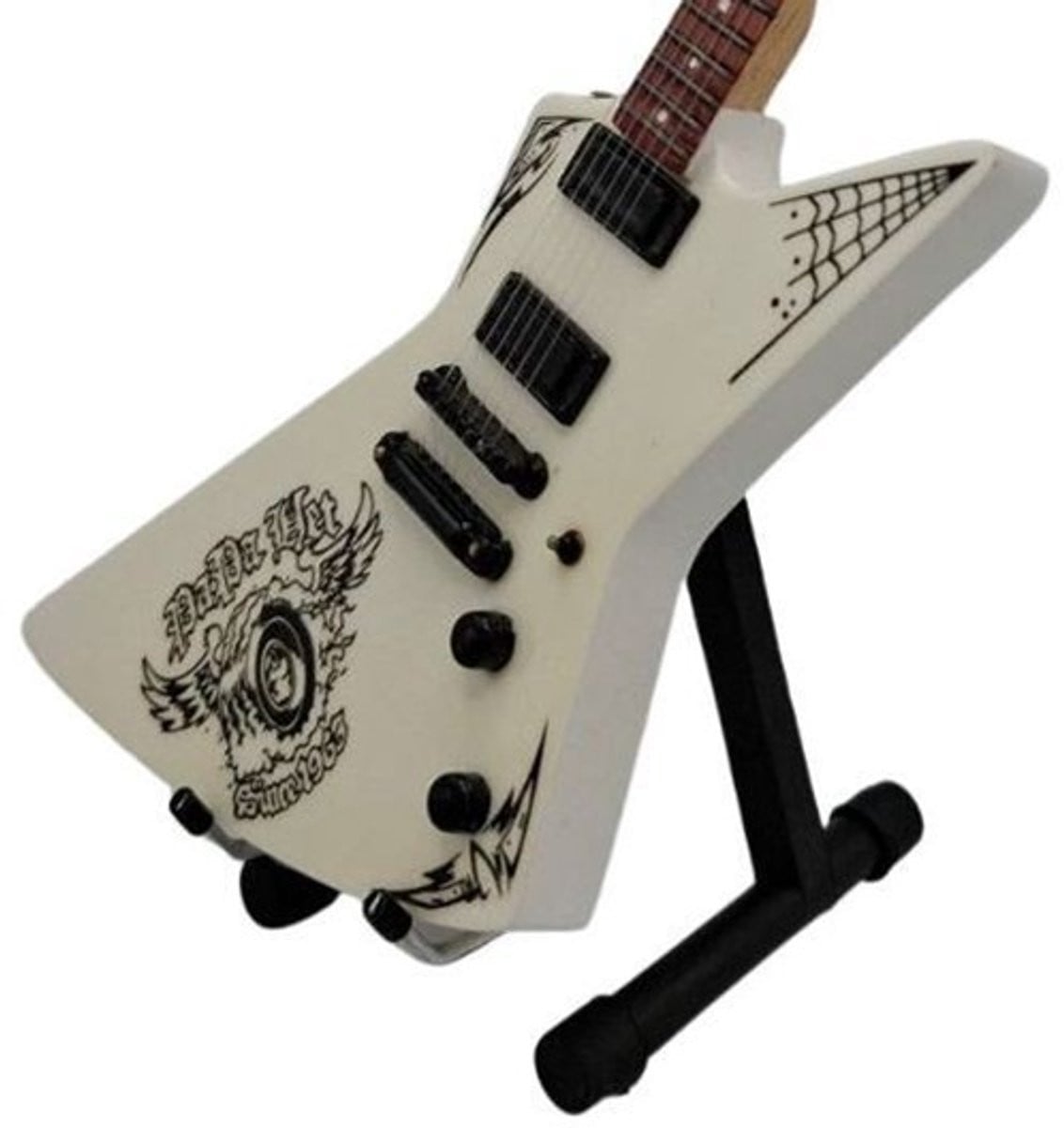 Miniatuur replica ESP Papa Het gitaar van James Hetfield - Metallica