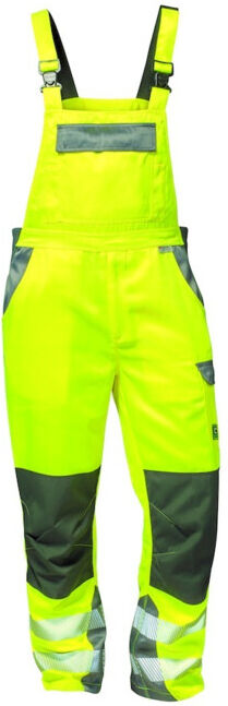 Elysee Pantalon de travail Colmar, T. 58, jaune/gris