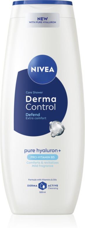 NIVEA Derma Control Defend nourishing shower gel with hyaluronic acid 500 ml
