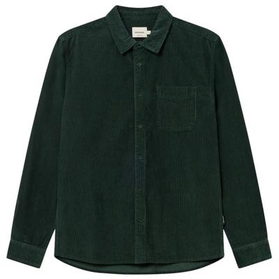 DEDICATED - Shirt Varberg Corduroy - Hemd Gr S schwarz